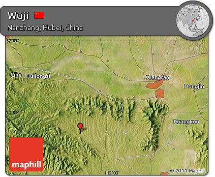 Satellite Map of Wuji