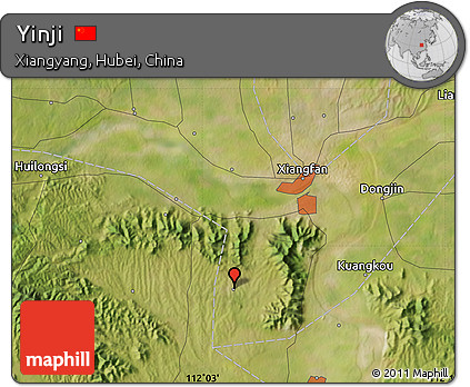 Satellite Map of Yinji