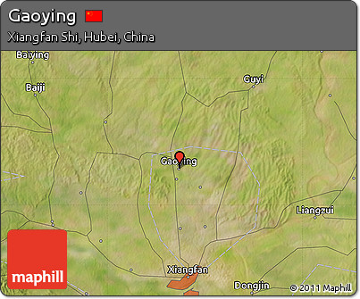 Satellite Map of Gaoying