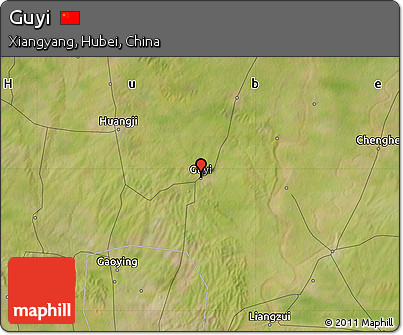 Satellite Map of Guyi