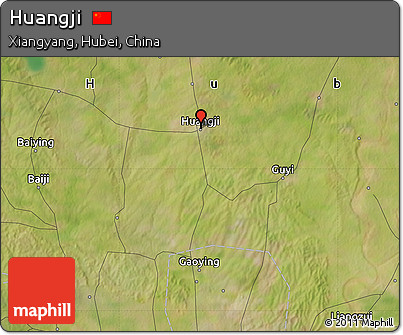 Satellite Map of Huangji
