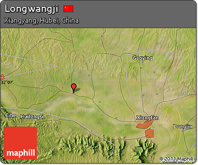 Satellite Map of Longwangji