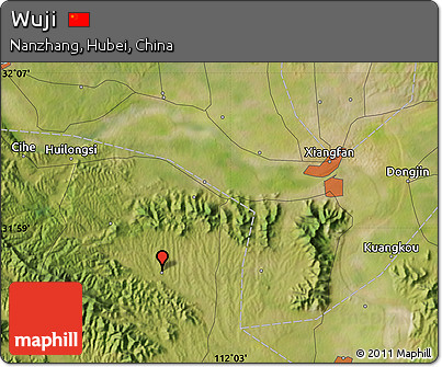 Satellite Map of Wuji