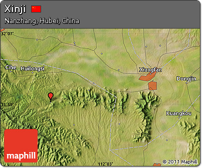 Satellite Map of Xinji