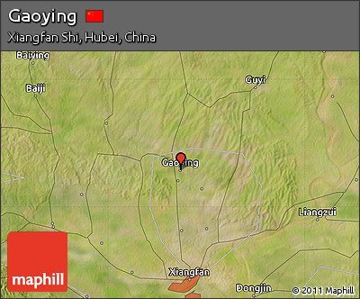 Satellite Map of Gaoying