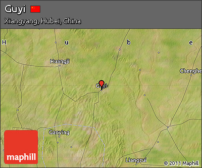 Satellite Map of Guyi