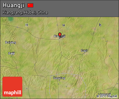 Satellite Map of Huangji
