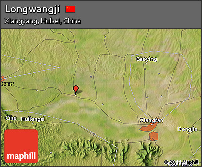 Satellite Map of Longwangji