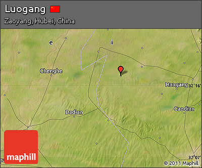 Satellite Map of Luogang