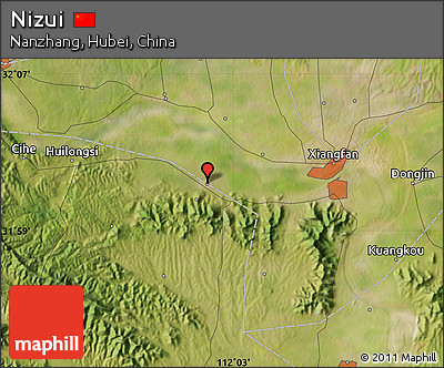 Satellite Map of Nizui