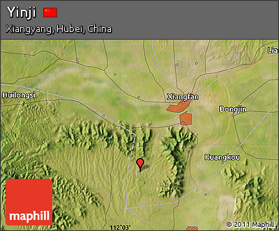Satellite Map of Yinji
