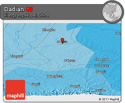 Political Panoramic Map of Dadian