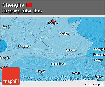 Political Panoramic Map of Chenghe