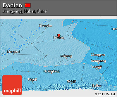 Political Panoramic Map of Dadian