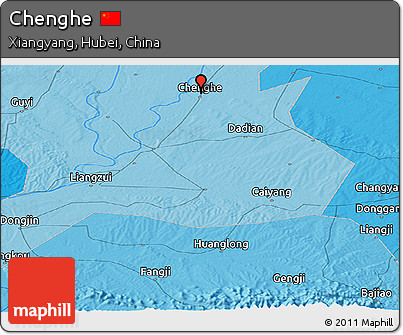 Political Panoramic Map of Chenghe