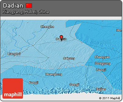 Political Panoramic Map of Dadian
