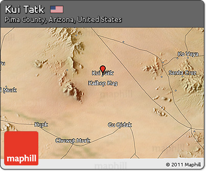 Satellite 3D Map of Kui Tatk