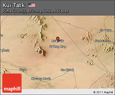 Satellite 3D Map of Kui Tatk