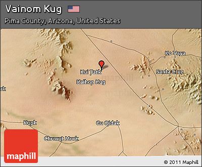 Satellite 3D Map of Vainom Kug