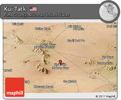 Satellite Panoramic Map of Kui Tatk