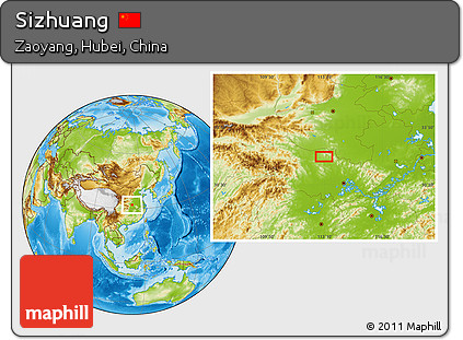 Physical Location Map of Sizhuang