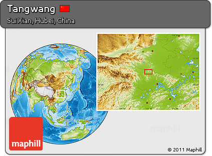 Physical Location Map of Tangwang