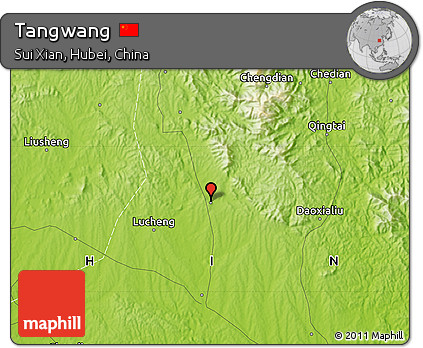 Physical Map of Tangwang