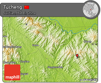 Physical Map of Tucheng