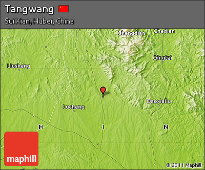 Physical Map of Tangwang