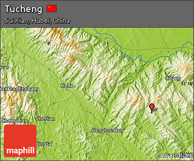 Physical Map of Tucheng