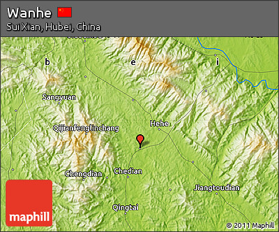 Physical Map of Wanhe
