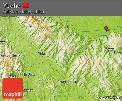 Physical Map of Yuehe