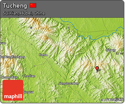 Physical Map of Tucheng