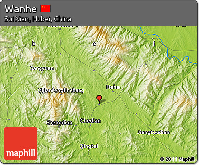 Physical Map of Wanhe
