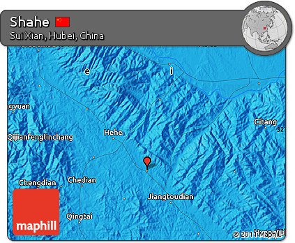 Political Map of Shahe