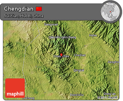 Satellite Map of Chengdian