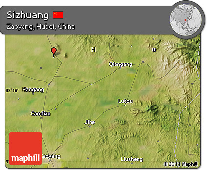 Satellite Map of Sizhuang