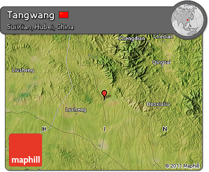 Satellite Map of Tangwang