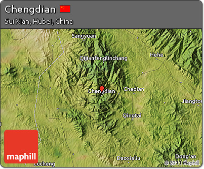 Satellite Map of Chengdian