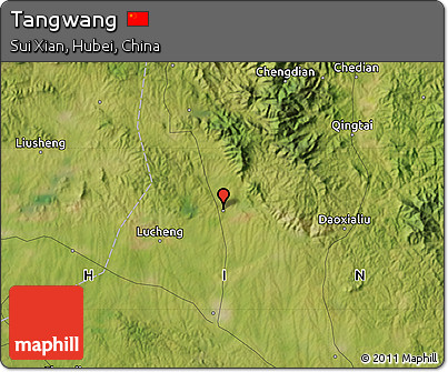 Satellite Map of Tangwang