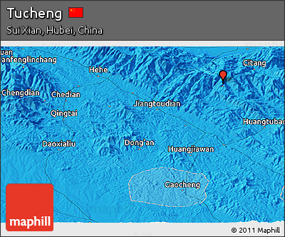 Political Panoramic Map of Tucheng