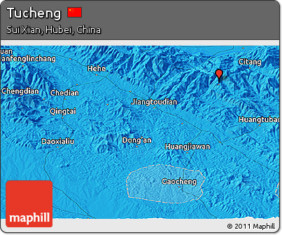 Political Panoramic Map of Tucheng