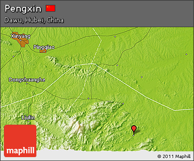 Physical 3D Map of Pengxin