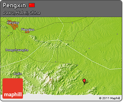 Physical 3D Map of Pengxin