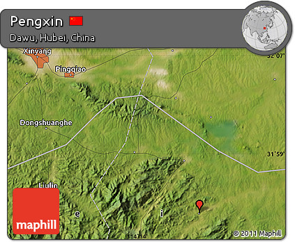Satellite Map of Pengxin