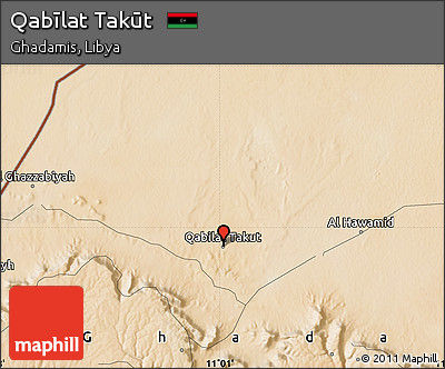 Satellite Map of Qabīlat Takūt