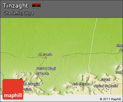 Physical 3D Map of Tinzaght