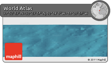 Satellite Panoramic Map of the Area around 32° 8' 5" N, 11° 49' 29" W