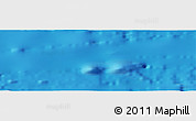 Physical Panoramic Map of the area around 32° 8' 5" N, 125° 43' 29" W