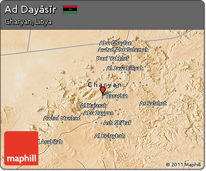 Satellite 3D Map of Ad Dayāsīr